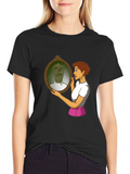 Zombie Mirror T-Shirt - Funny Graphic Tee