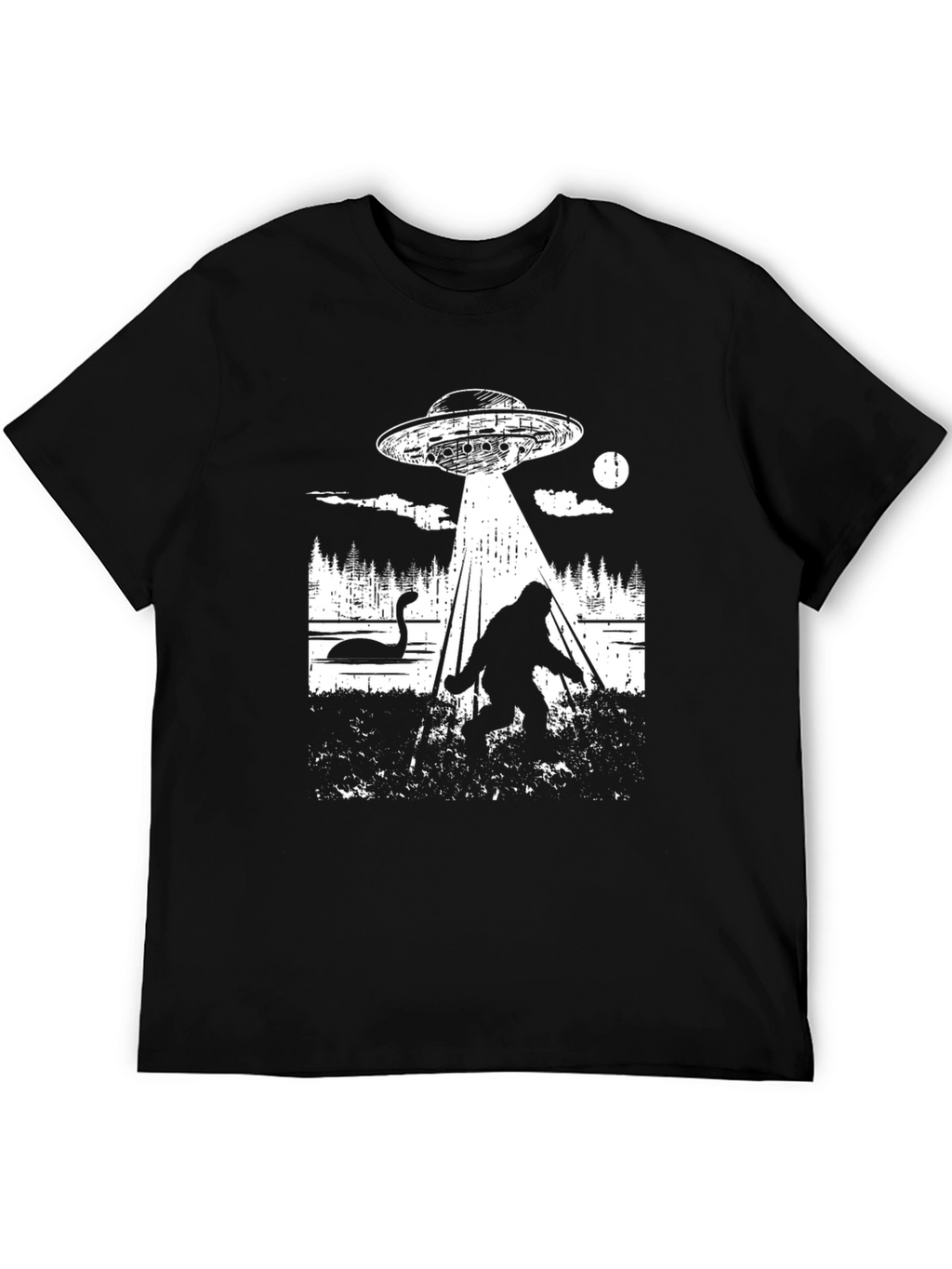 UFO Bigfoot Loch Ness Monster T-Shirt