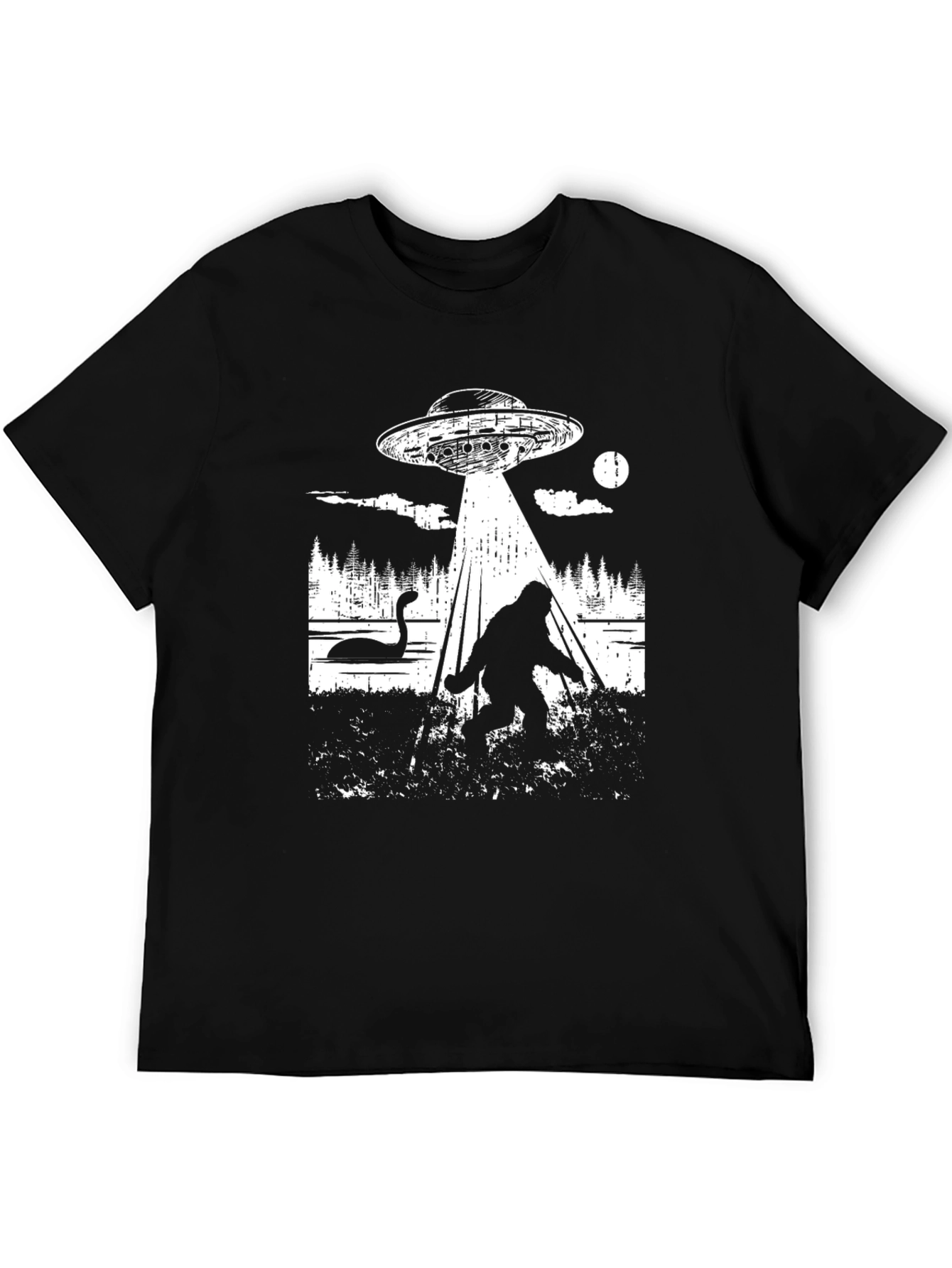 UFO Bigfoot Loch Ness Monster T-Shirt
