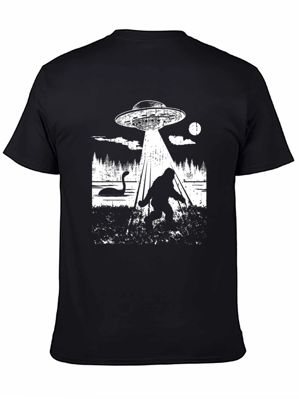 UFO Bigfoot Loch Ness Monster T-Shirt