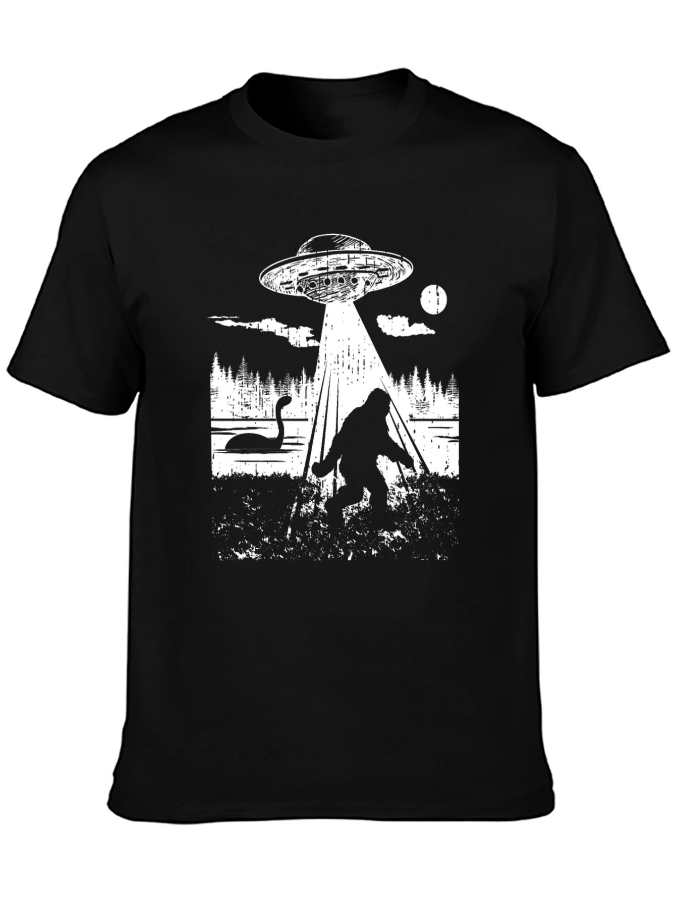 UFO Bigfoot Loch Ness Monster T-Shirt
