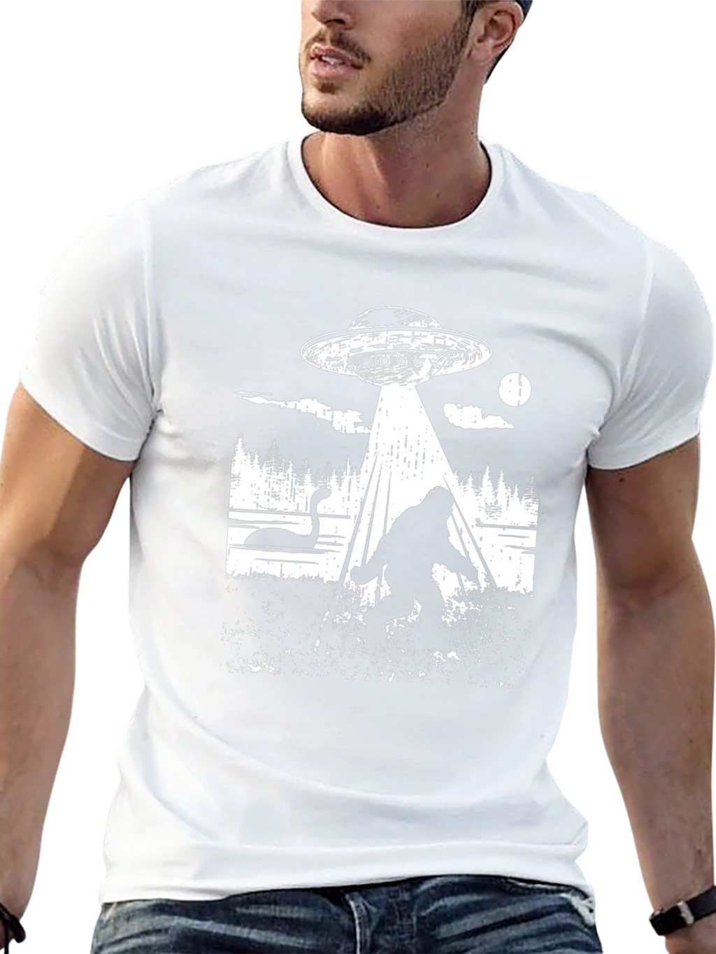 UFO Bigfoot Loch Ness Monster T-Shirt