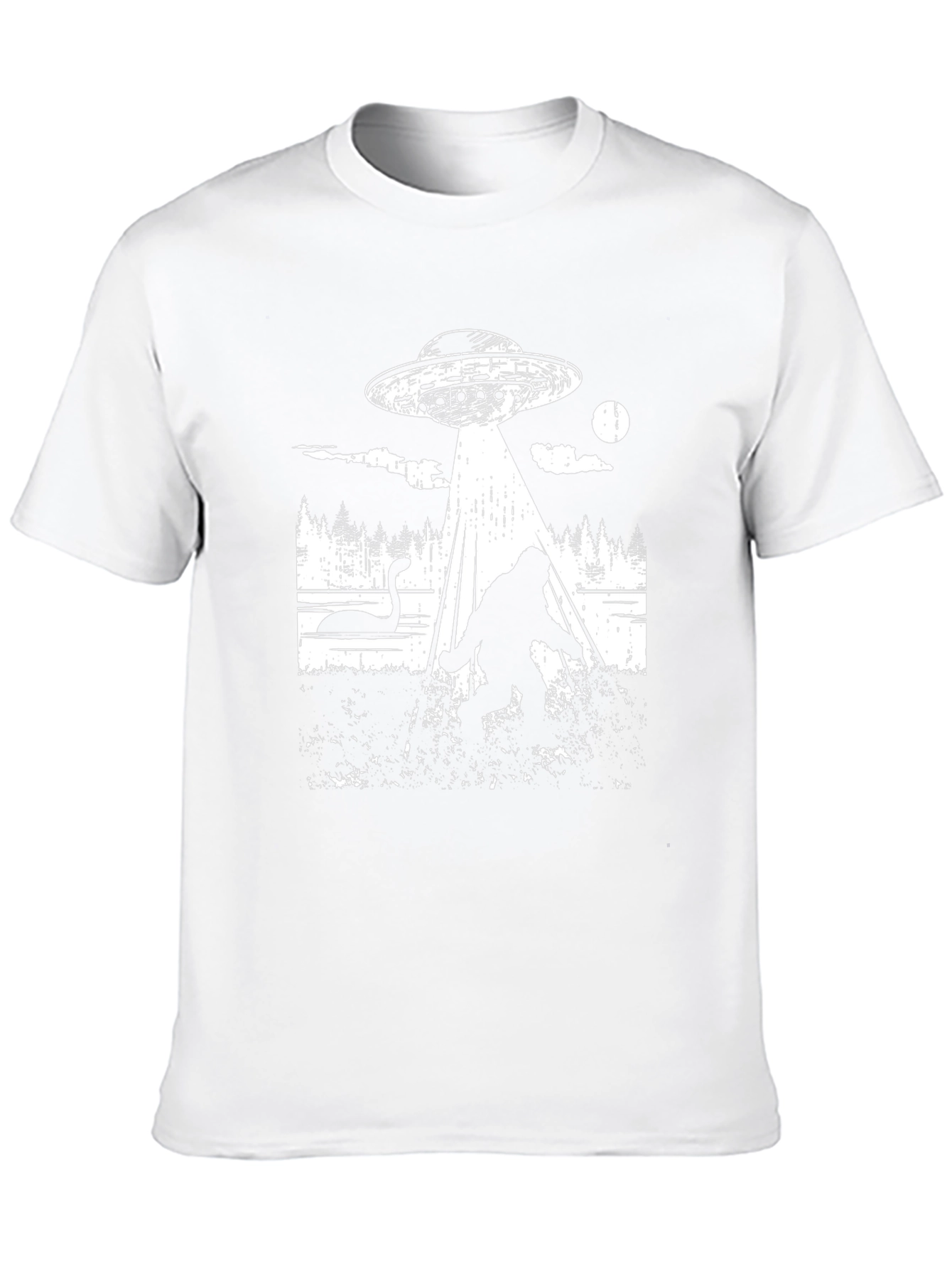 UFO Bigfoot Loch Ness Monster T-Shirt