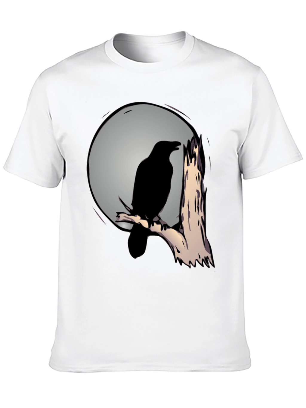 Raven Moon T-Shirt - Mens Graphic Tee