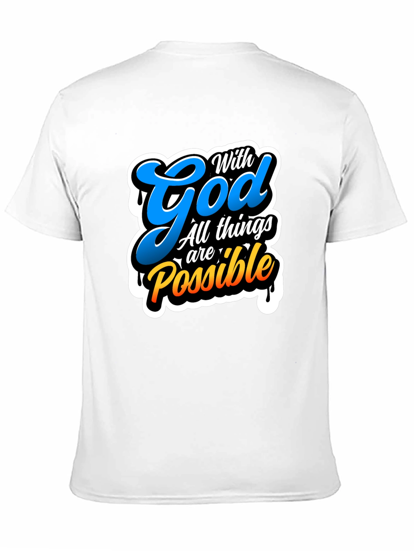 With God All Things Are Possible Graphic Tee