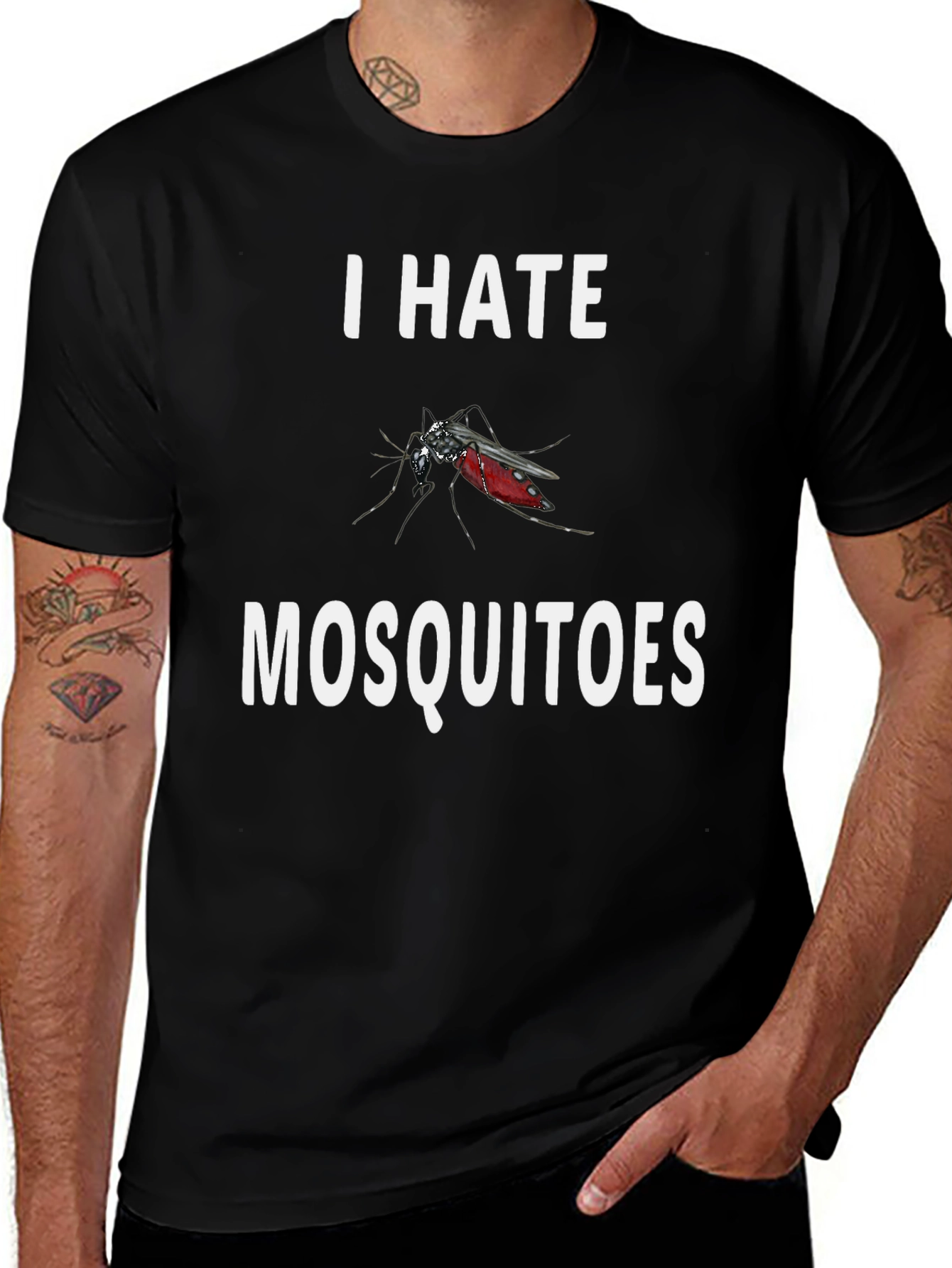 I Hate Mosquitoes Graphic T-Shirt