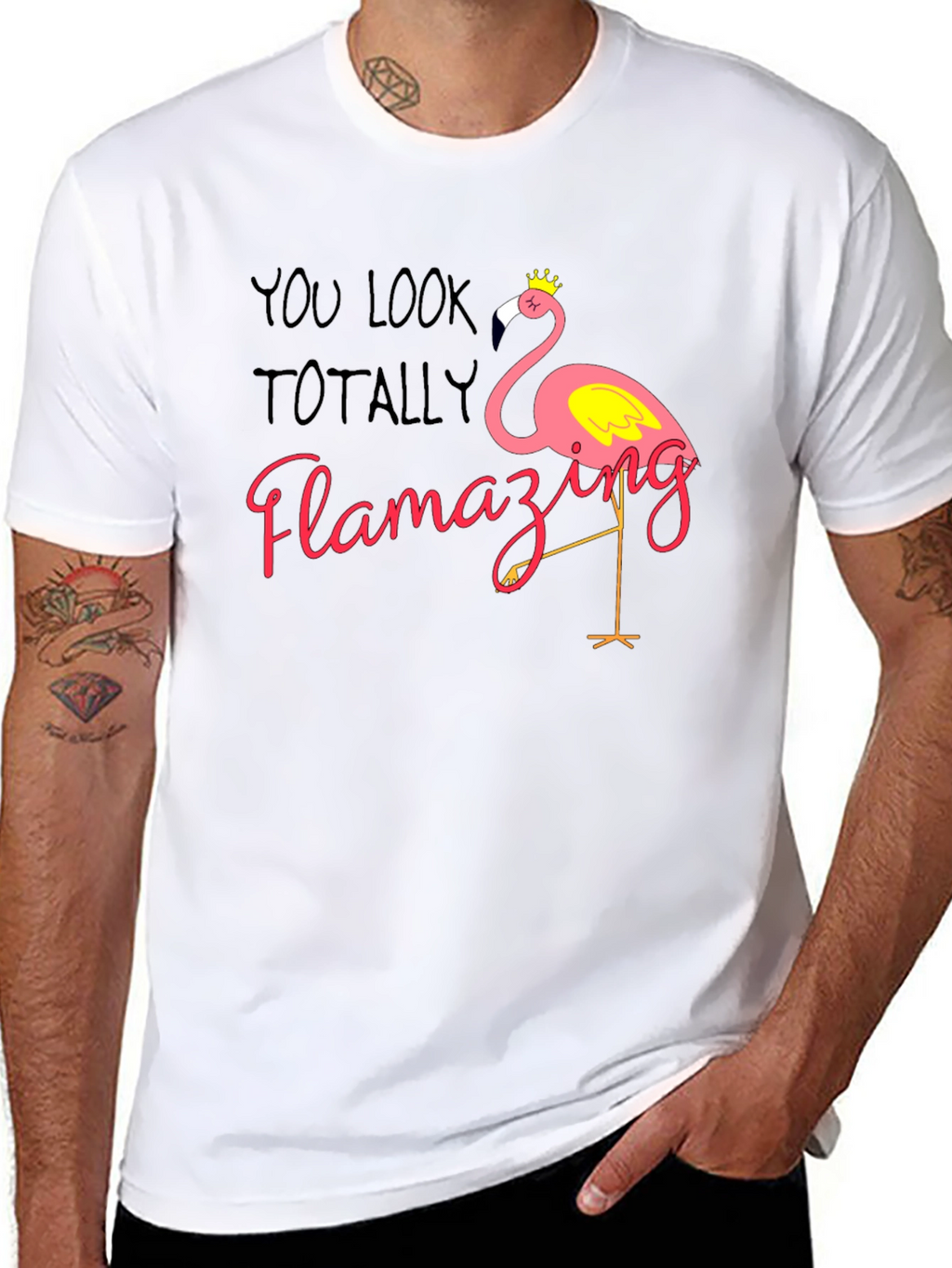 Flamazing Flamingo Graphic Tee
