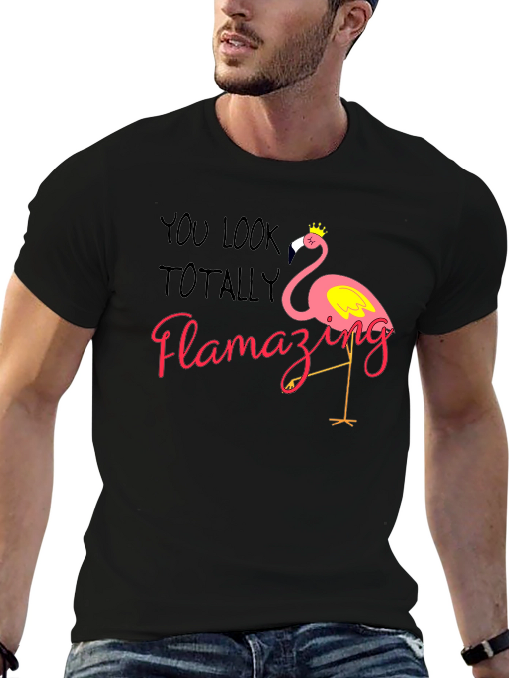Flamazing Flamingo Graphic Tee