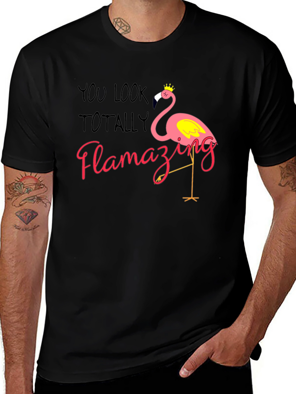 Flamazing Flamingo Graphic Tee