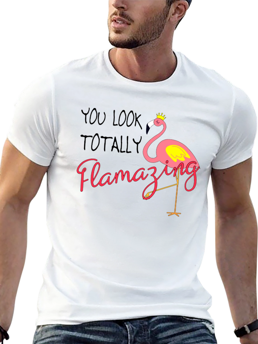 Flamazing Flamingo Graphic Tee