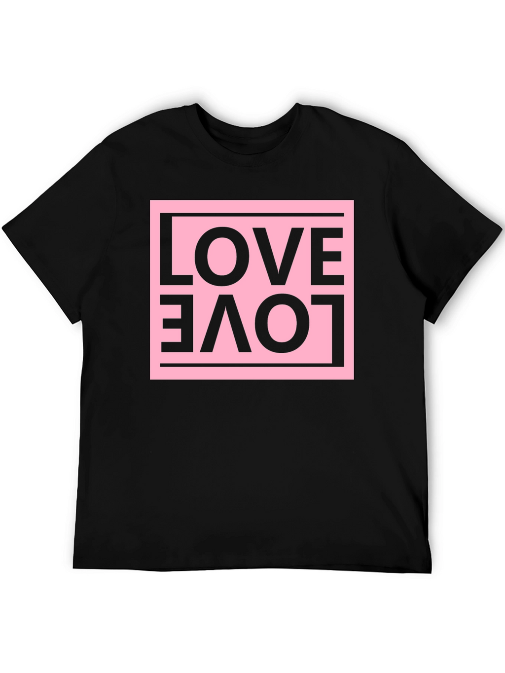 Love Graphic Tee - Upside Down Design