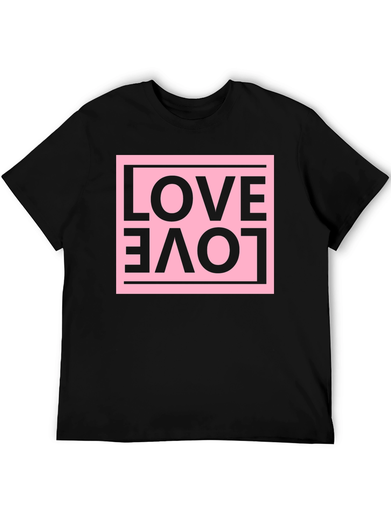 Love Graphic Tee - Upside Down Design