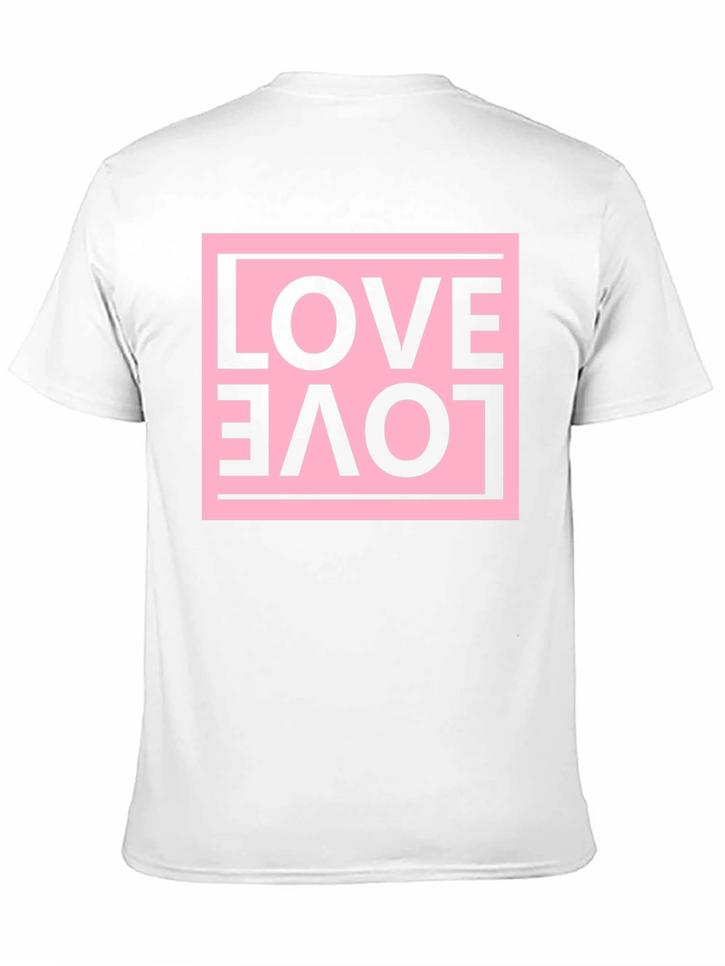 Love Graphic Tee - Upside Down Design