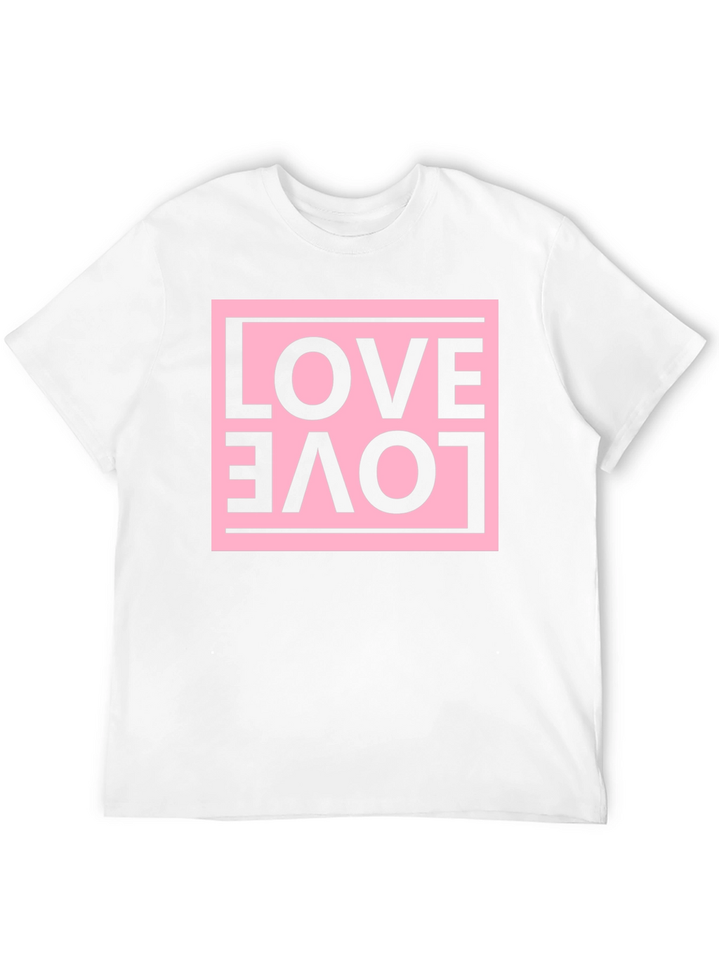 Love Graphic Tee - Upside Down Design