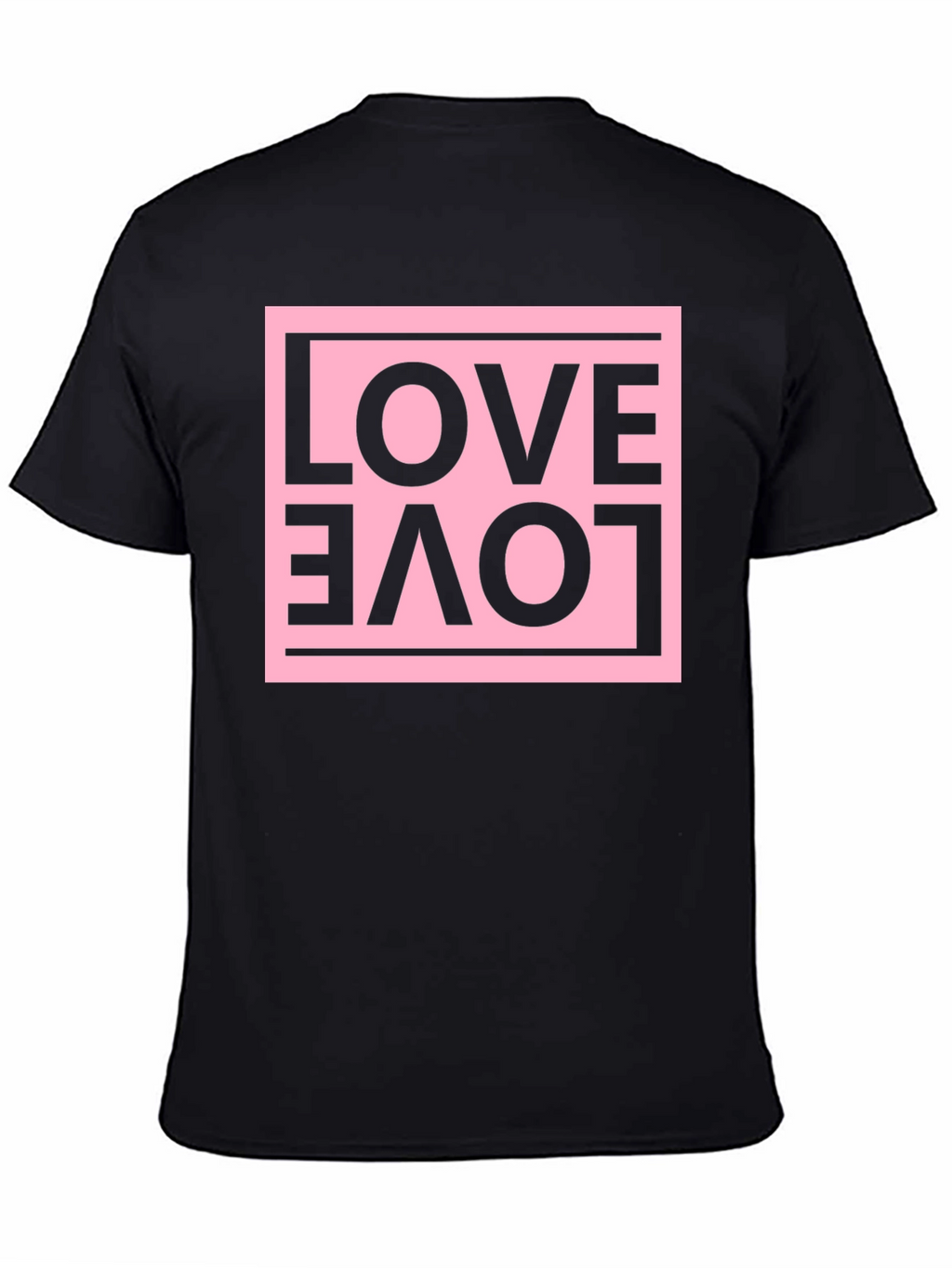 Love Graphic Tee - Upside Down Design