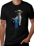 Traveling Dog Graphic T-Shirt