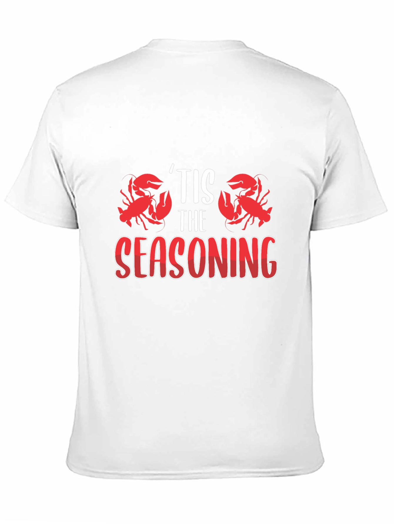 Tis The Seasoning Crawfish Graphic T-Shirt