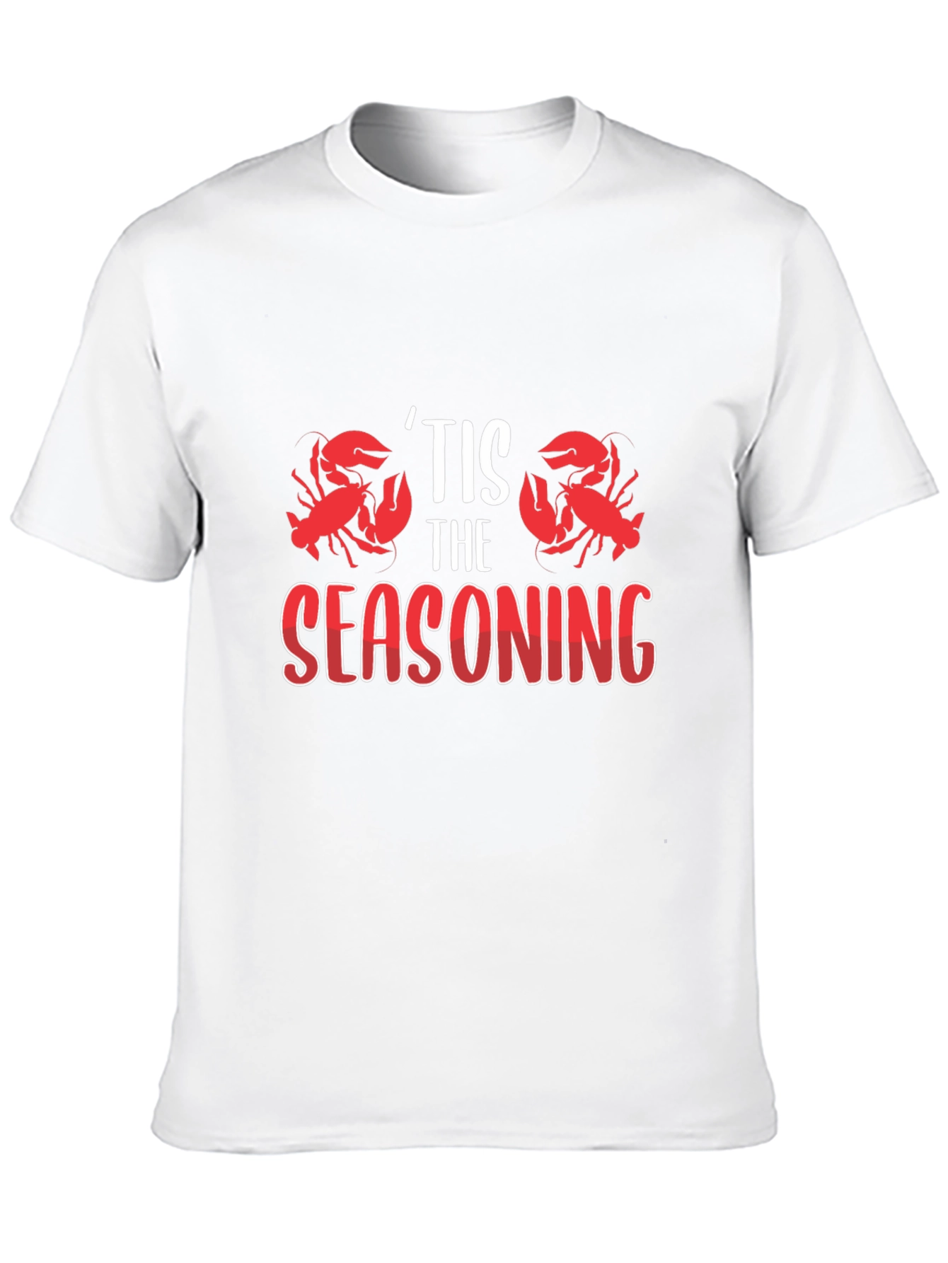 Tis The Seasoning Crawfish Graphic T-Shirt