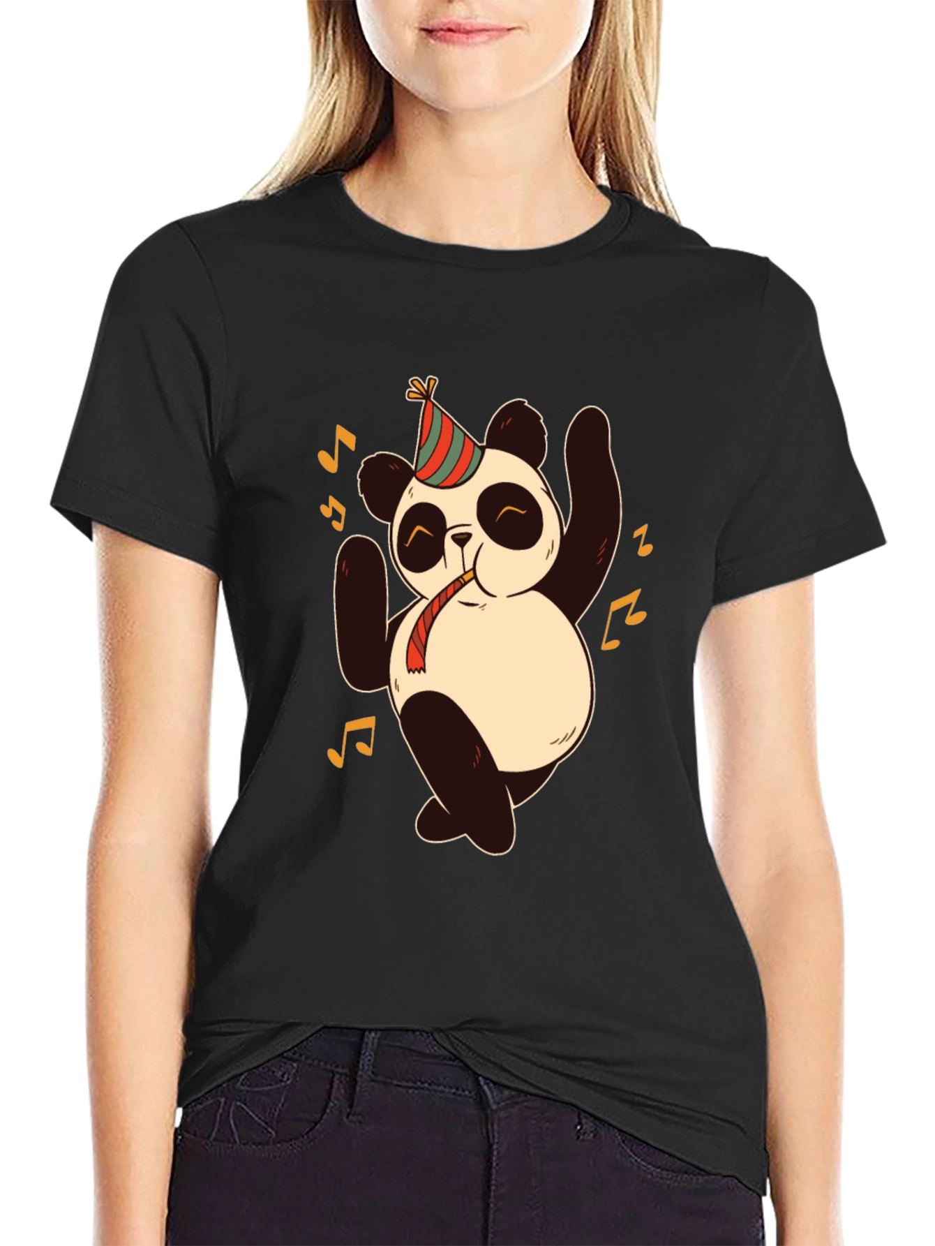 Party Panda T-Shirt - Fun & Festive