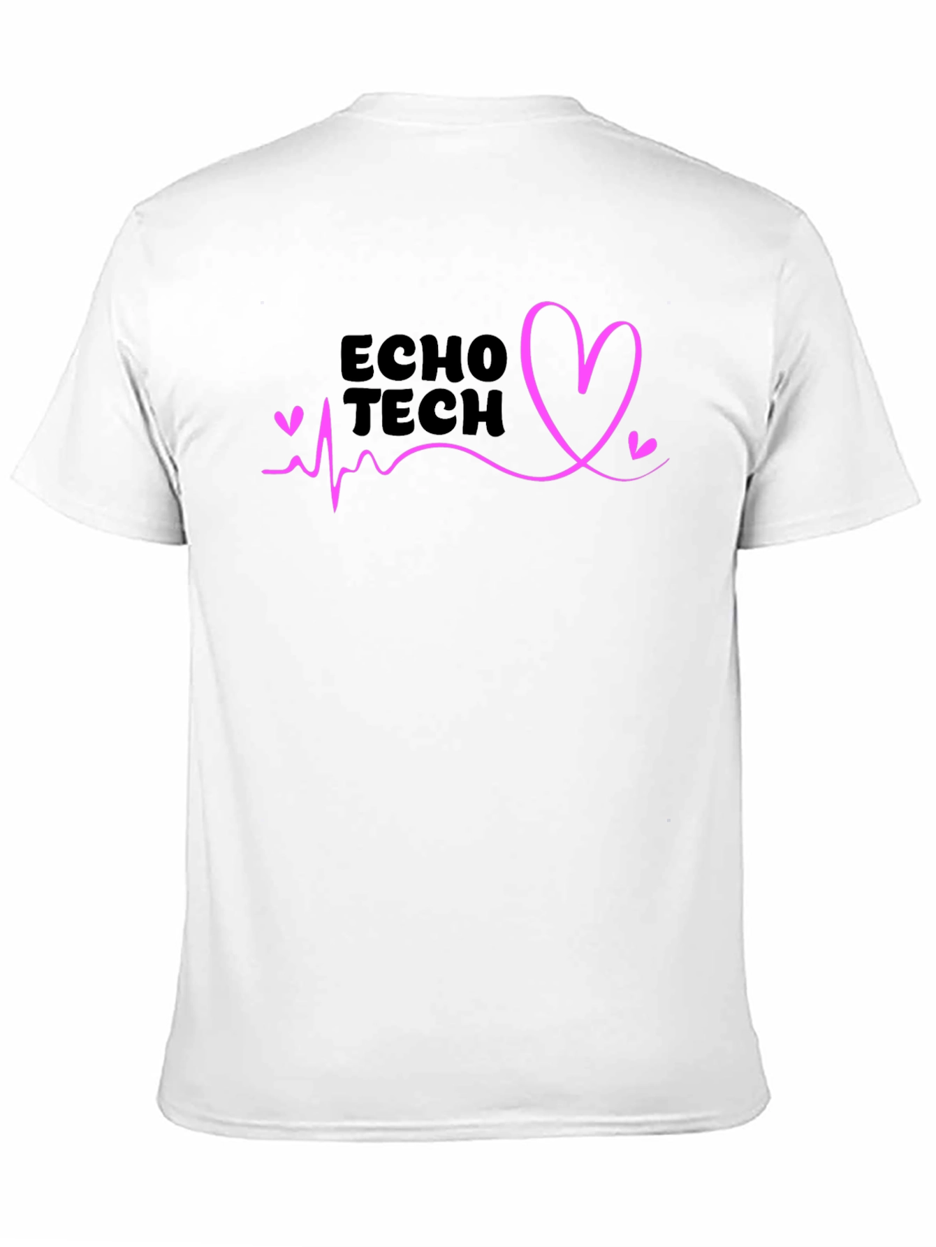 Echo Tech Heartbeat T-Shirt - Stylish Medical Apparel
