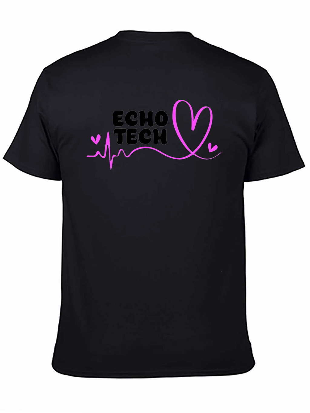 Echo Tech Heartbeat T-Shirt - Stylish Medical Apparel