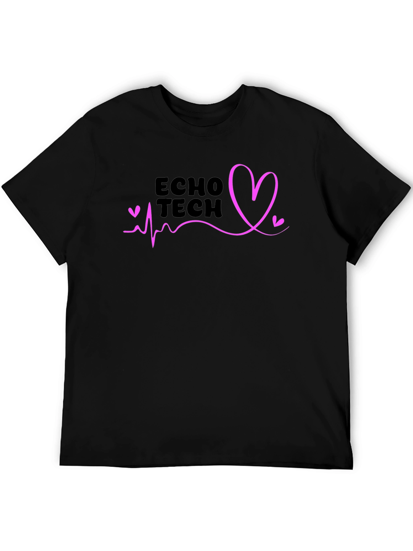 Echo Tech Heartbeat T-Shirt - Stylish Medical Apparel
