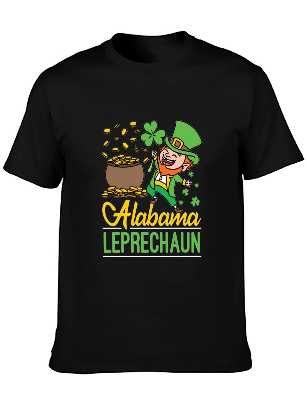 Alabama Leprechaun St. Patricks Day T-Shirt
