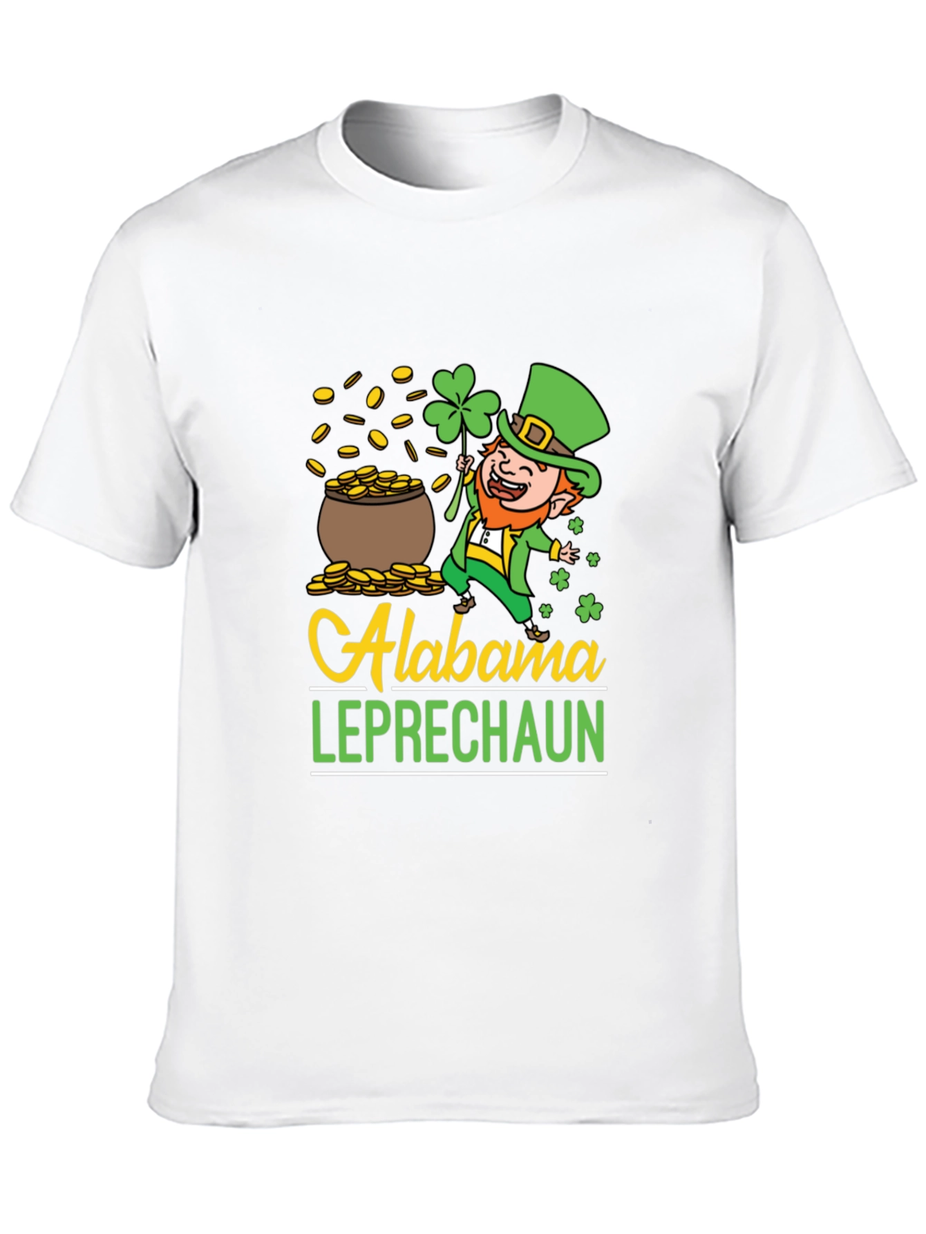Alabama Leprechaun St. Patricks Day T-Shirt
