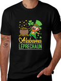 Alabama Leprechaun St. Patricks Day T-Shirt