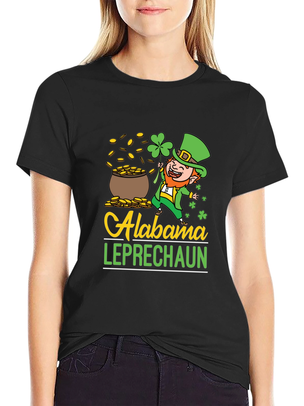 Alabama Leprechaun St. Patricks Day T-Shirt