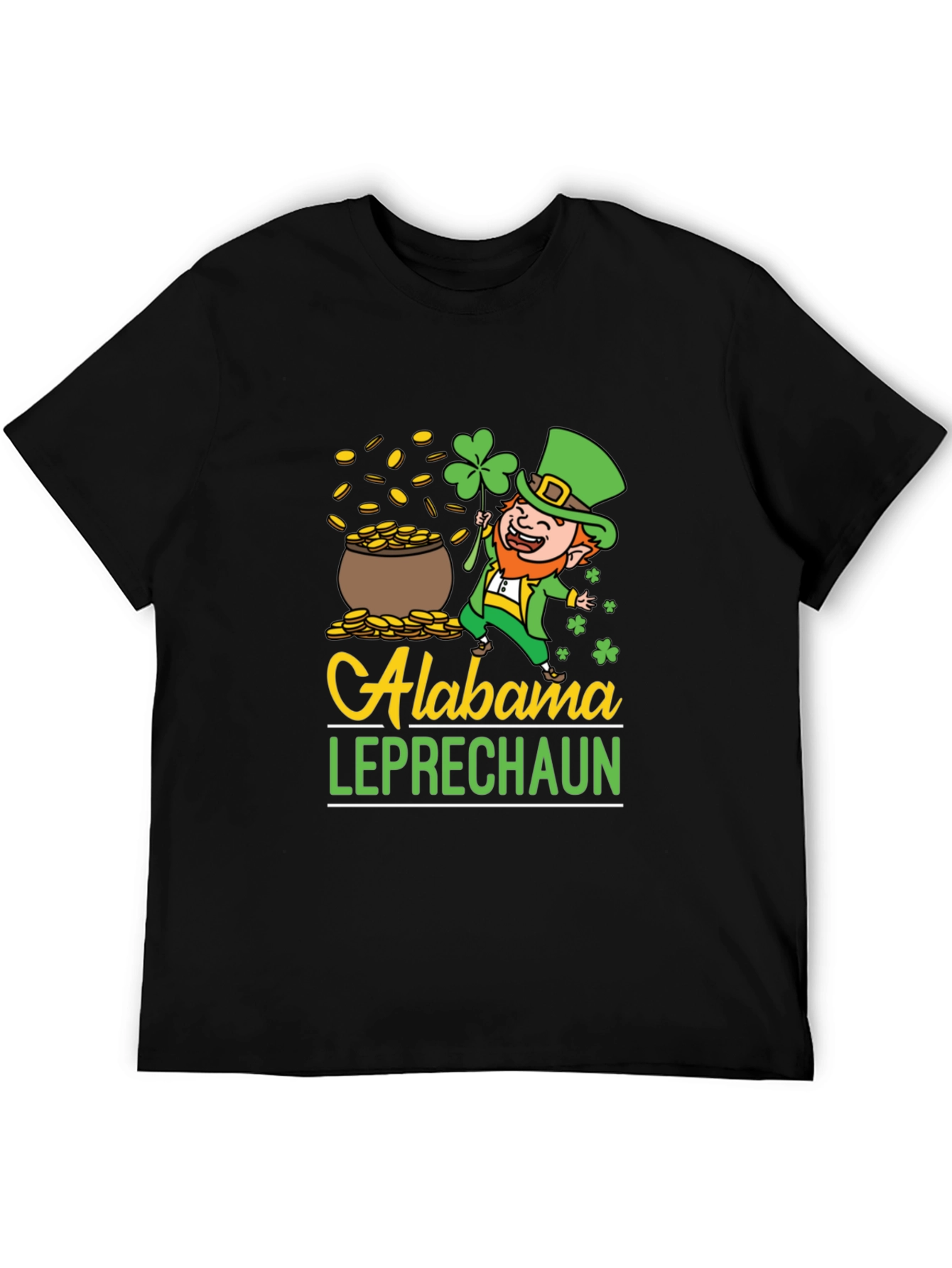 Alabama Leprechaun St. Patricks Day T-Shirt
