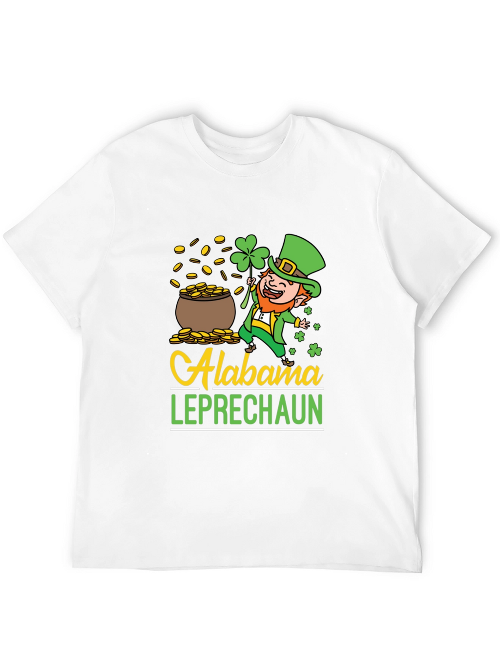 Alabama Leprechaun St. Patricks Day T-Shirt