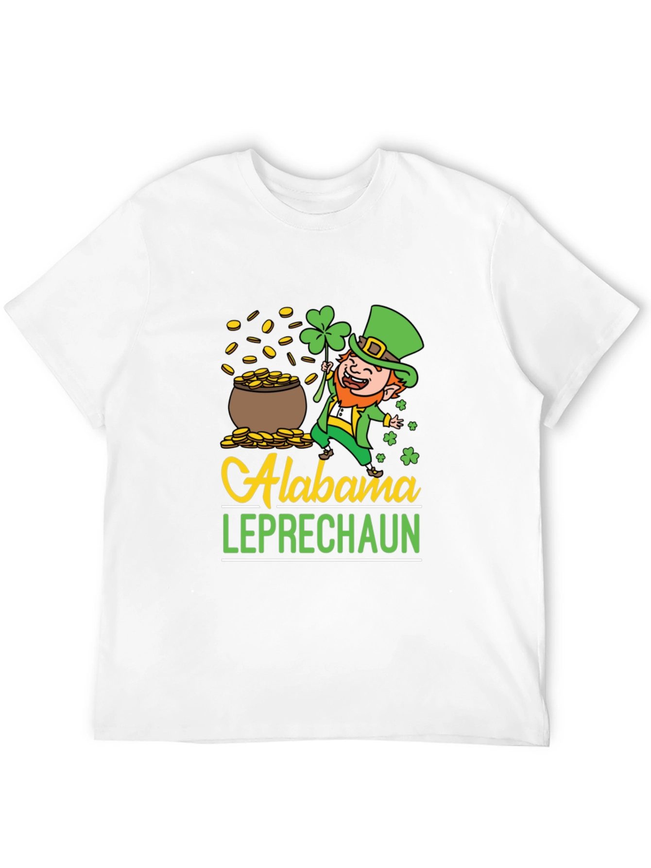 Alabama Leprechaun St. Patricks Day T-Shirt