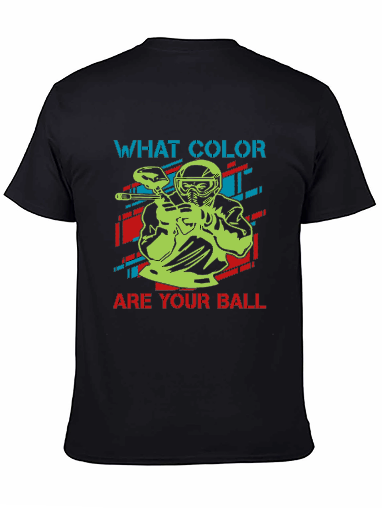 Paintball T-Shirt - What Color Are Your Ball?