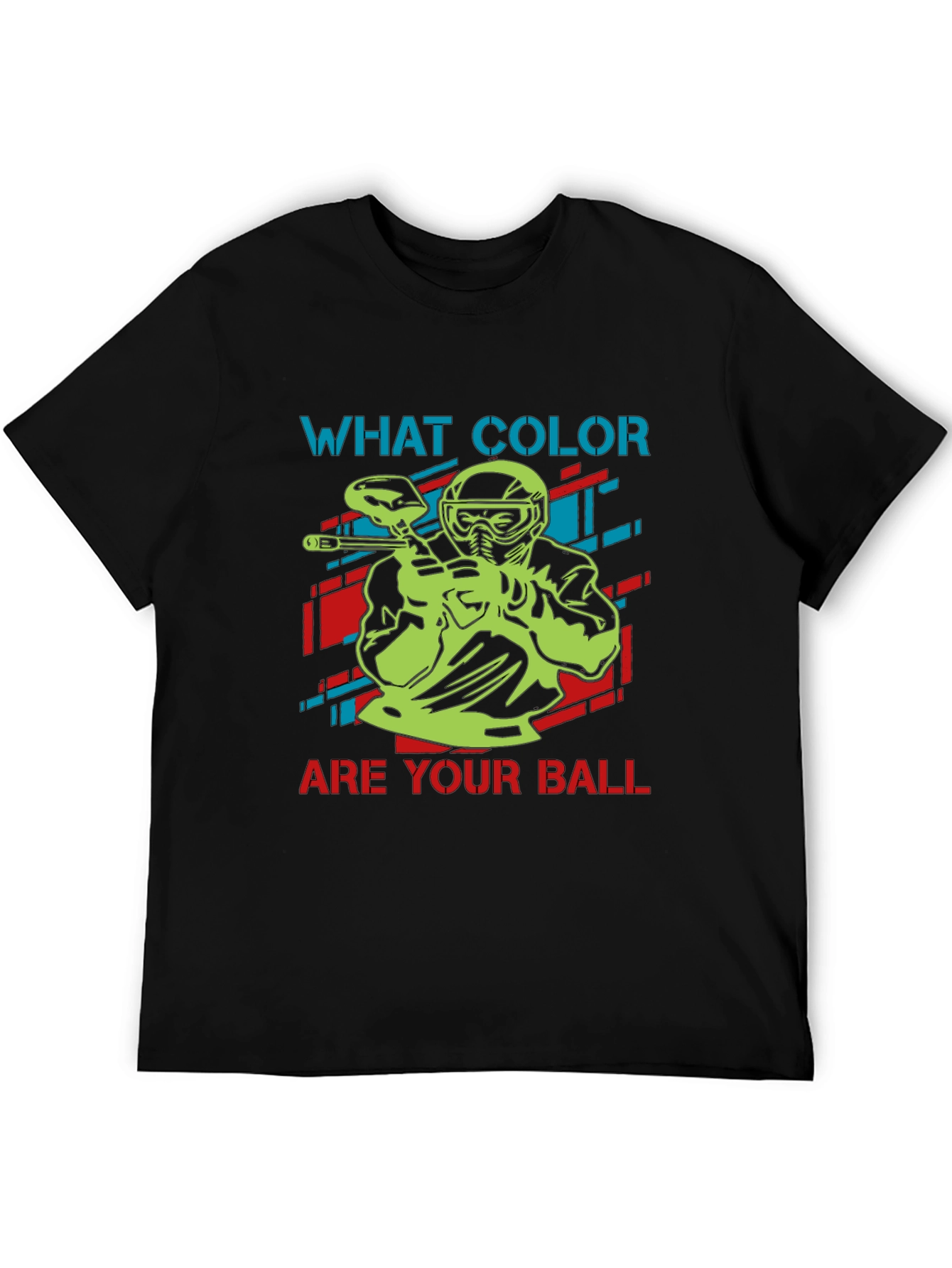 Paintball T-Shirt - What Color Are Your Ball?
