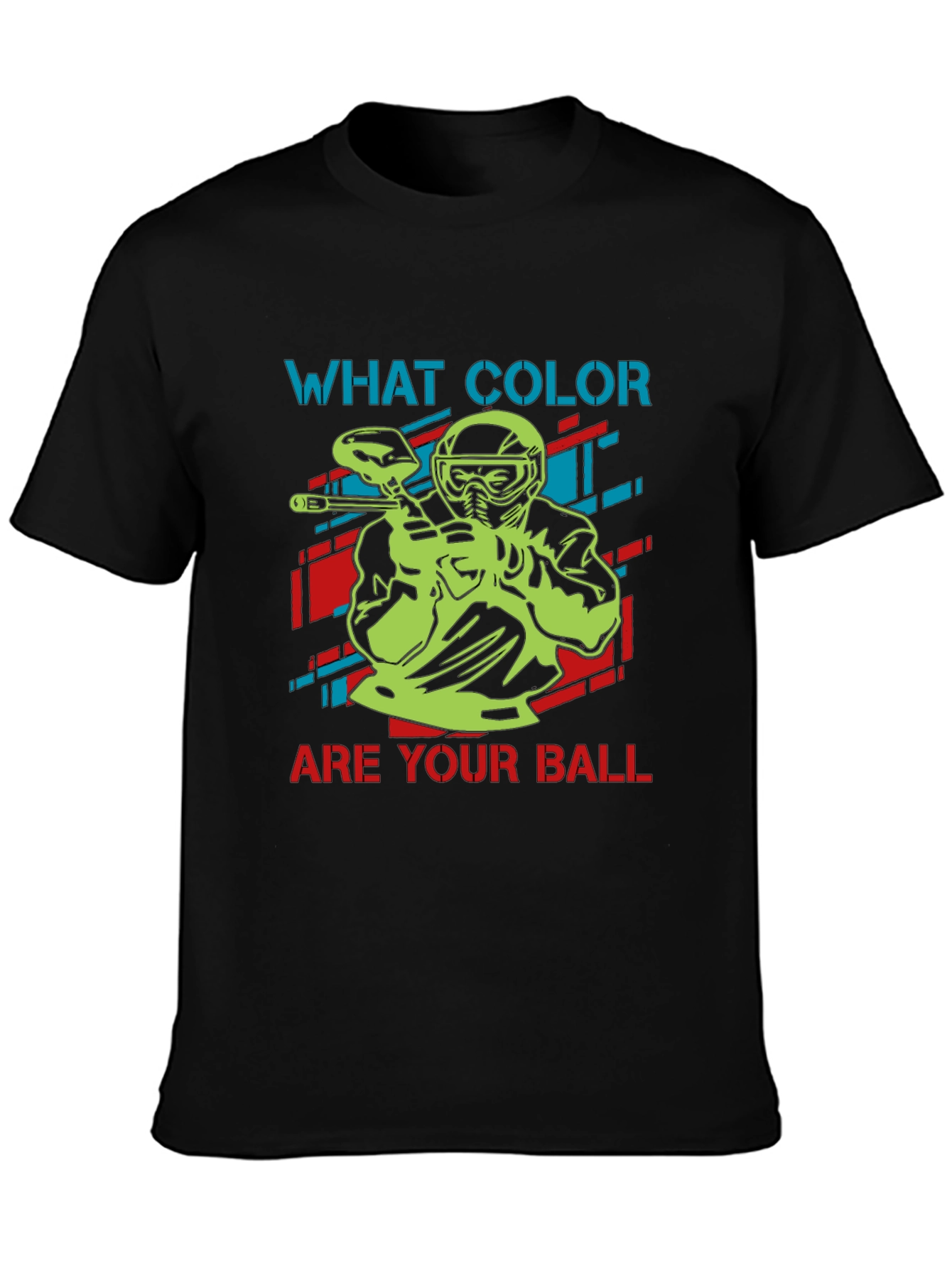 Paintball T-Shirt - What Color Are Your Ball?