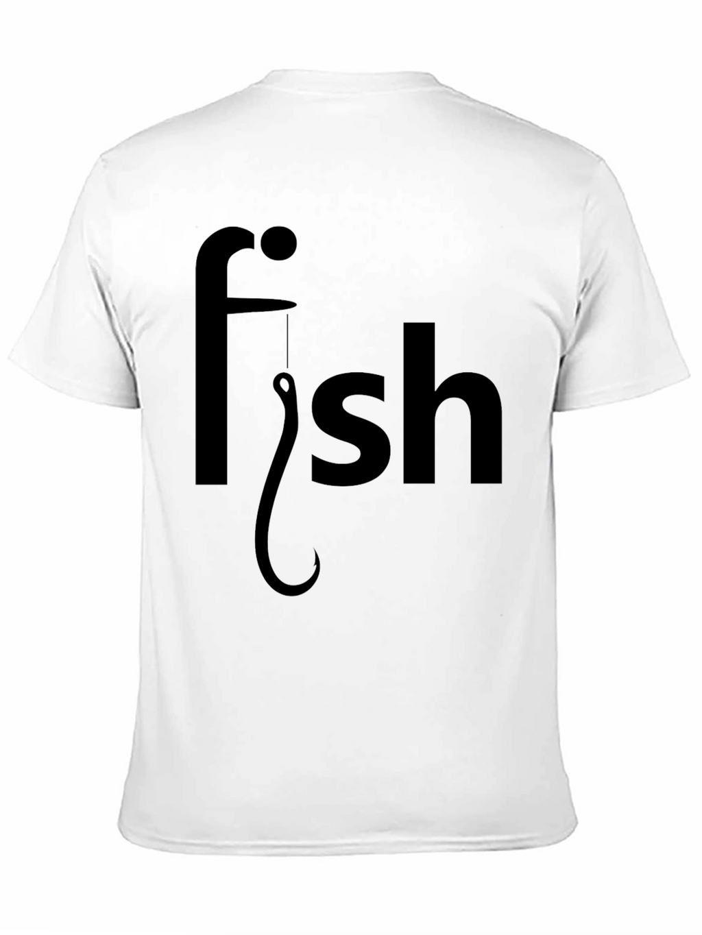 Funny Fishing T-Shirt - Fish Hook Design