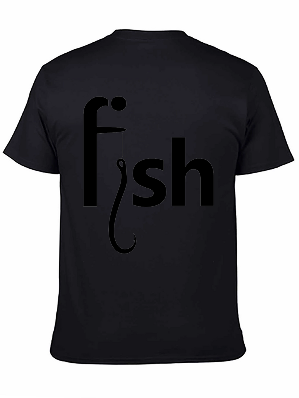 Funny Fishing T-Shirt - Fish Hook Design