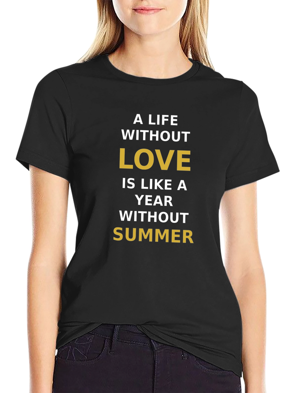 A Life Without Love Mens T-shirt