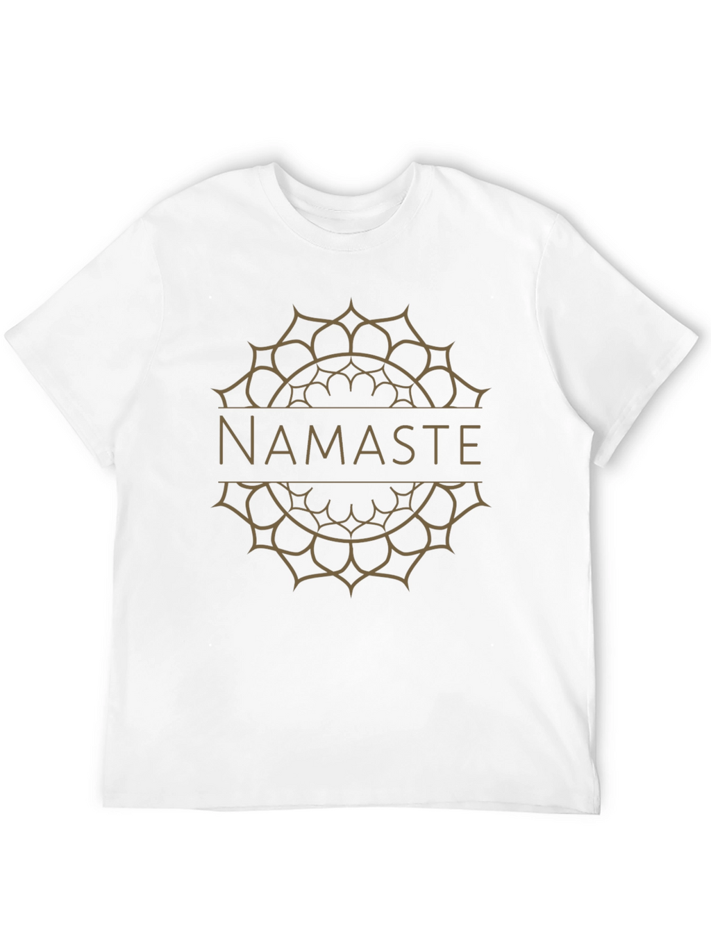 Namaste Mandala Graphic T-Shirt - Black