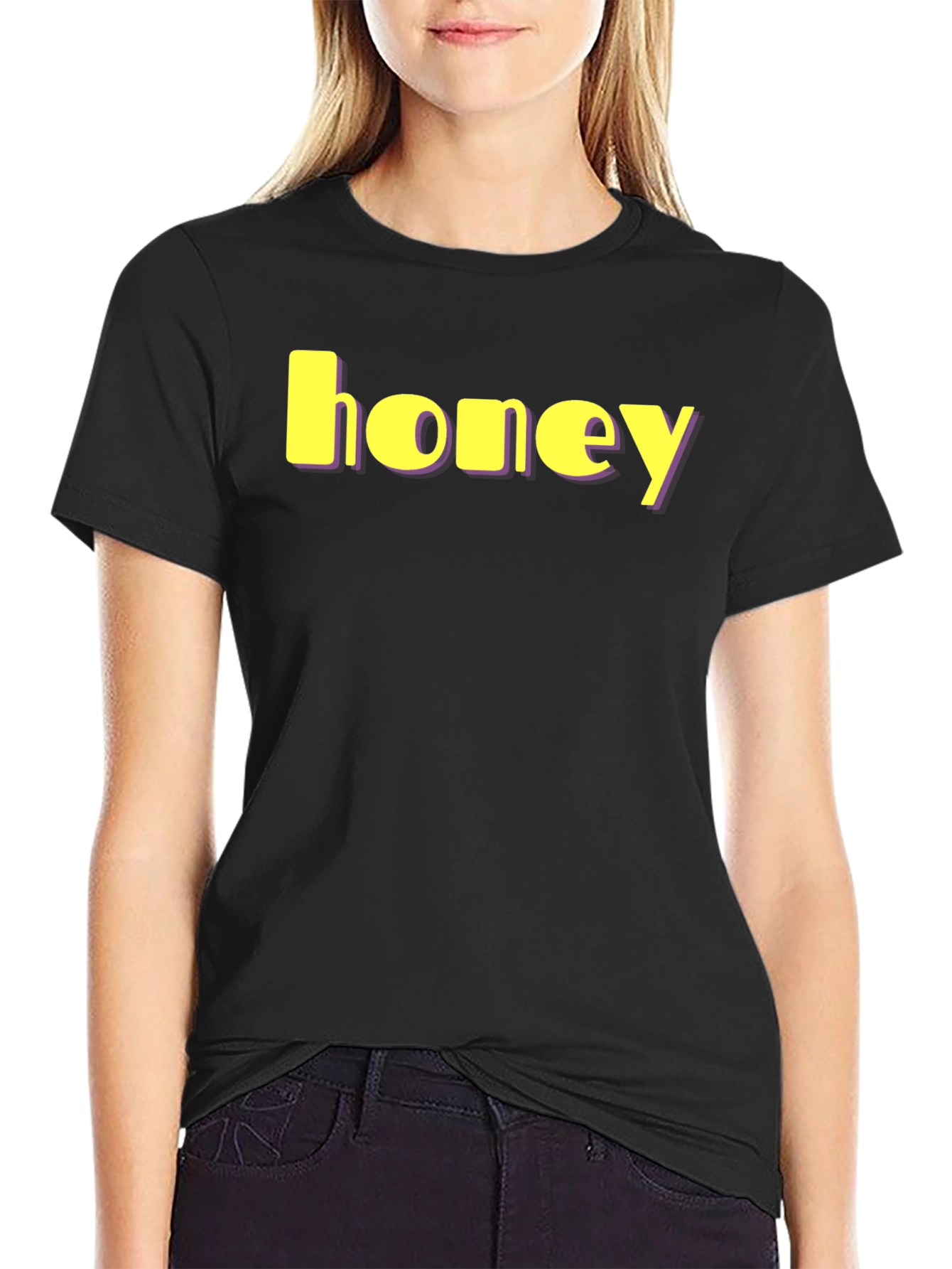 Honey Graphic Tee - Modern Style