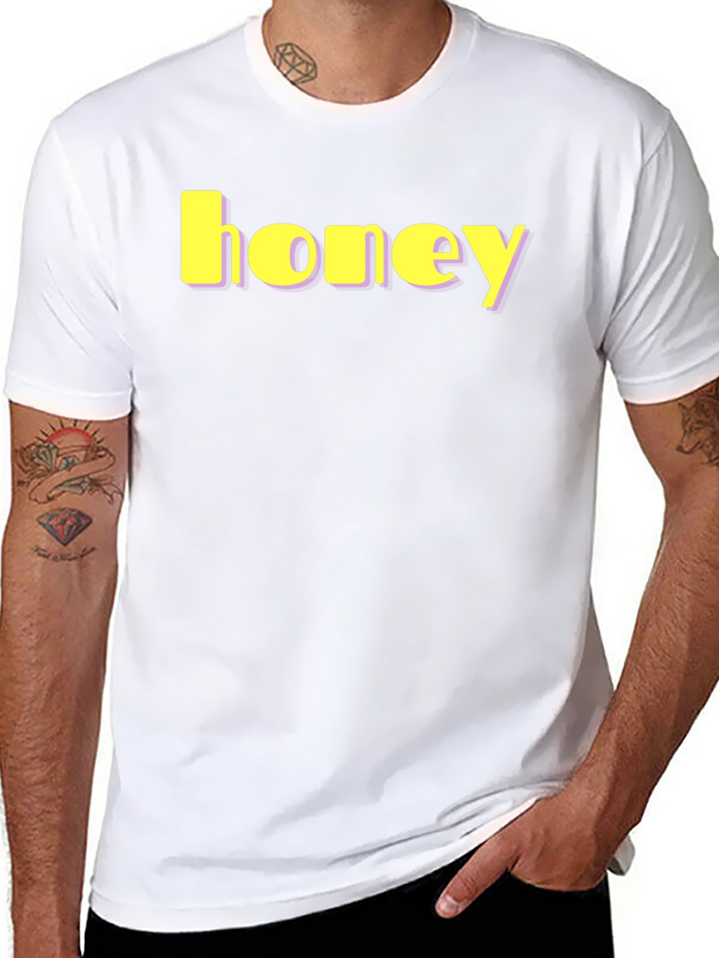 Honey Graphic Tee - Modern Style