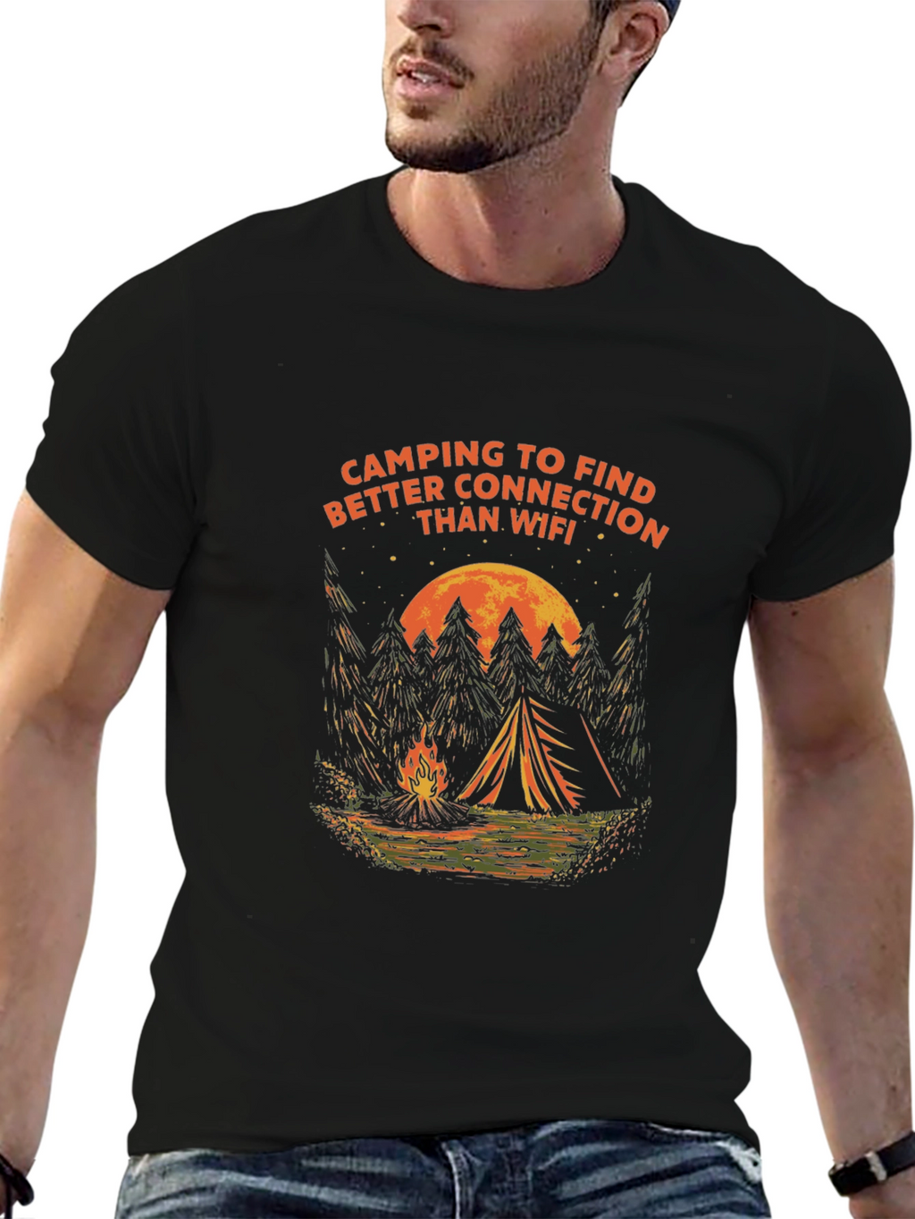 Camping Connection Graphic Tee