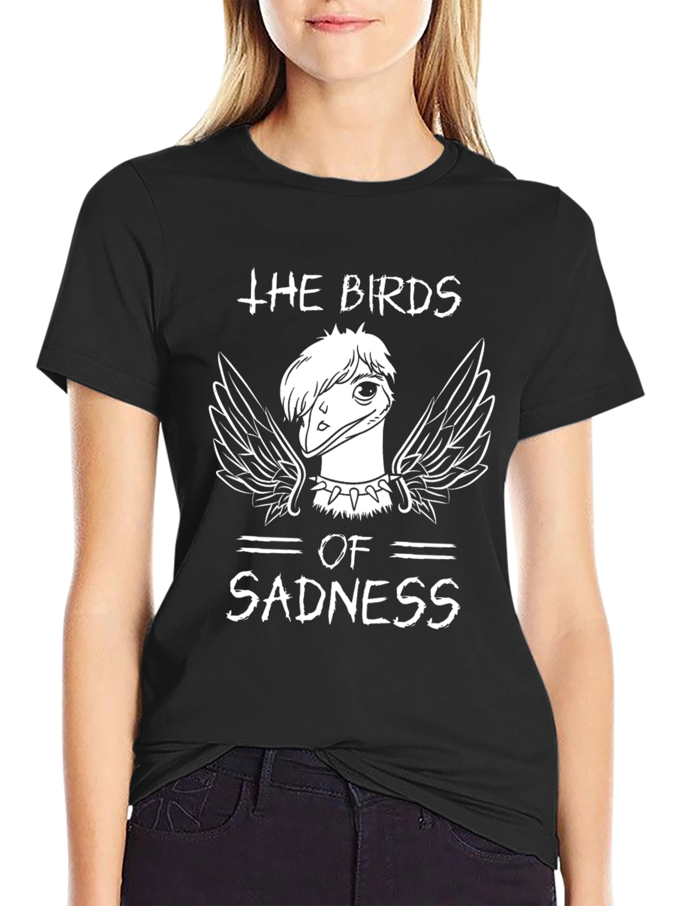 The Birds of Sadness Graphic T-Shirt