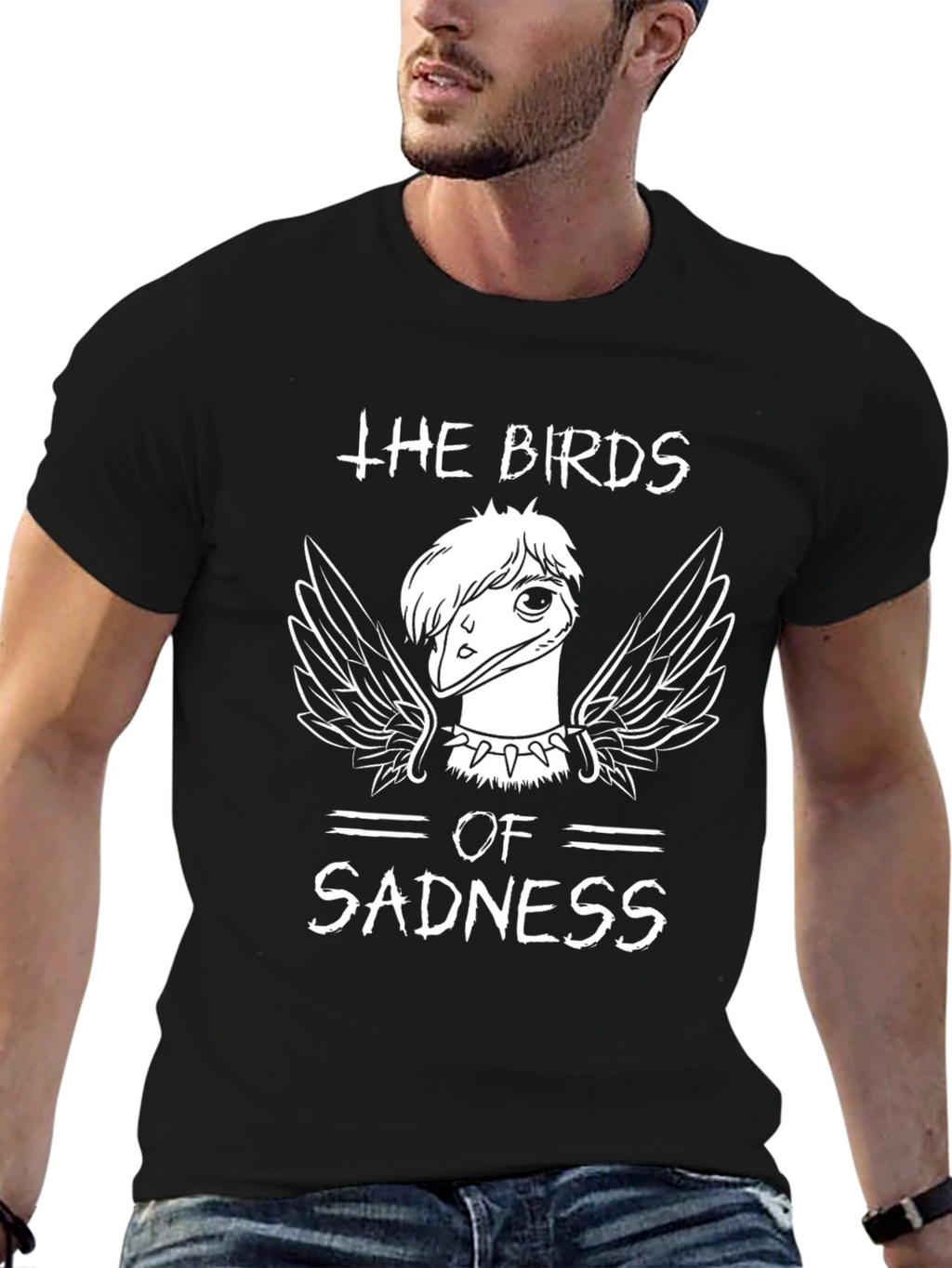 The Birds of Sadness Graphic T-Shirt