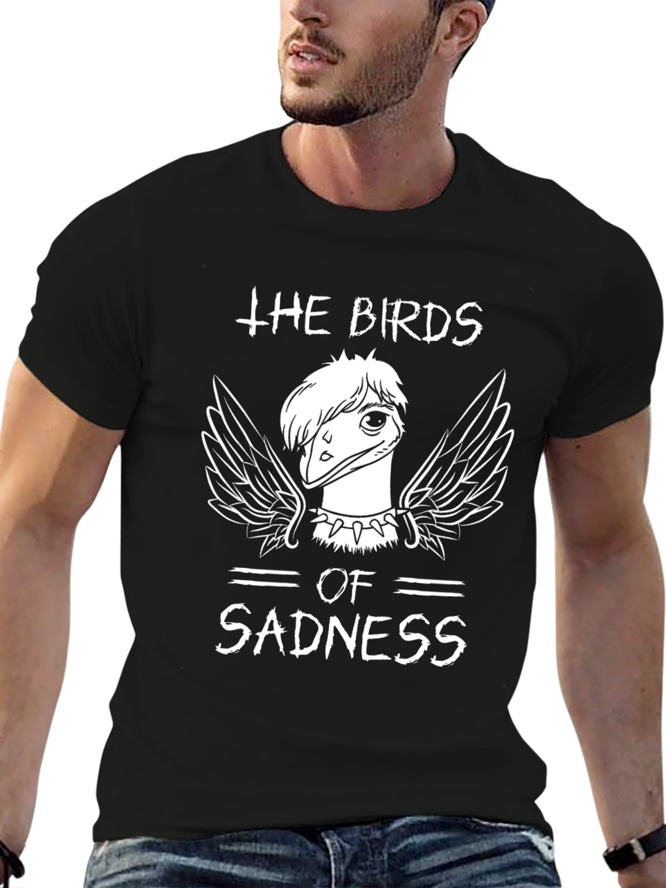 The Birds of Sadness Graphic T-Shirt