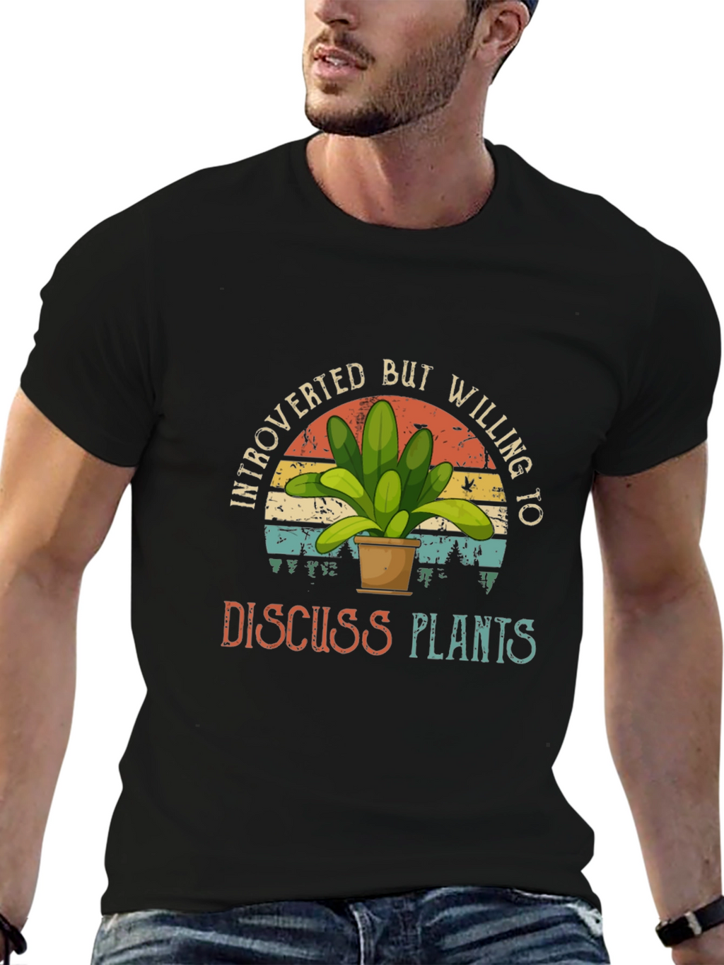 Introverted Plant Lover T-Shirt