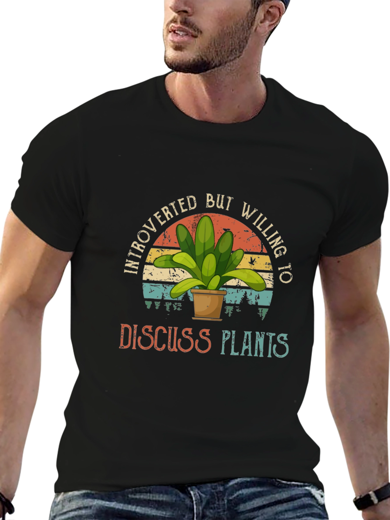 Introverted Plant Lover T-Shirt