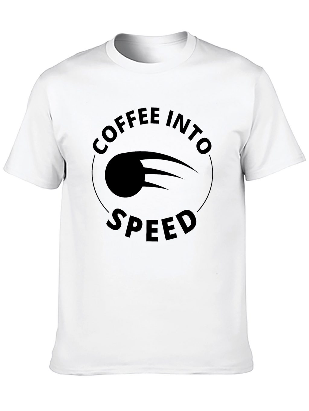 Coffee Into Speed Graphic T-Shirt