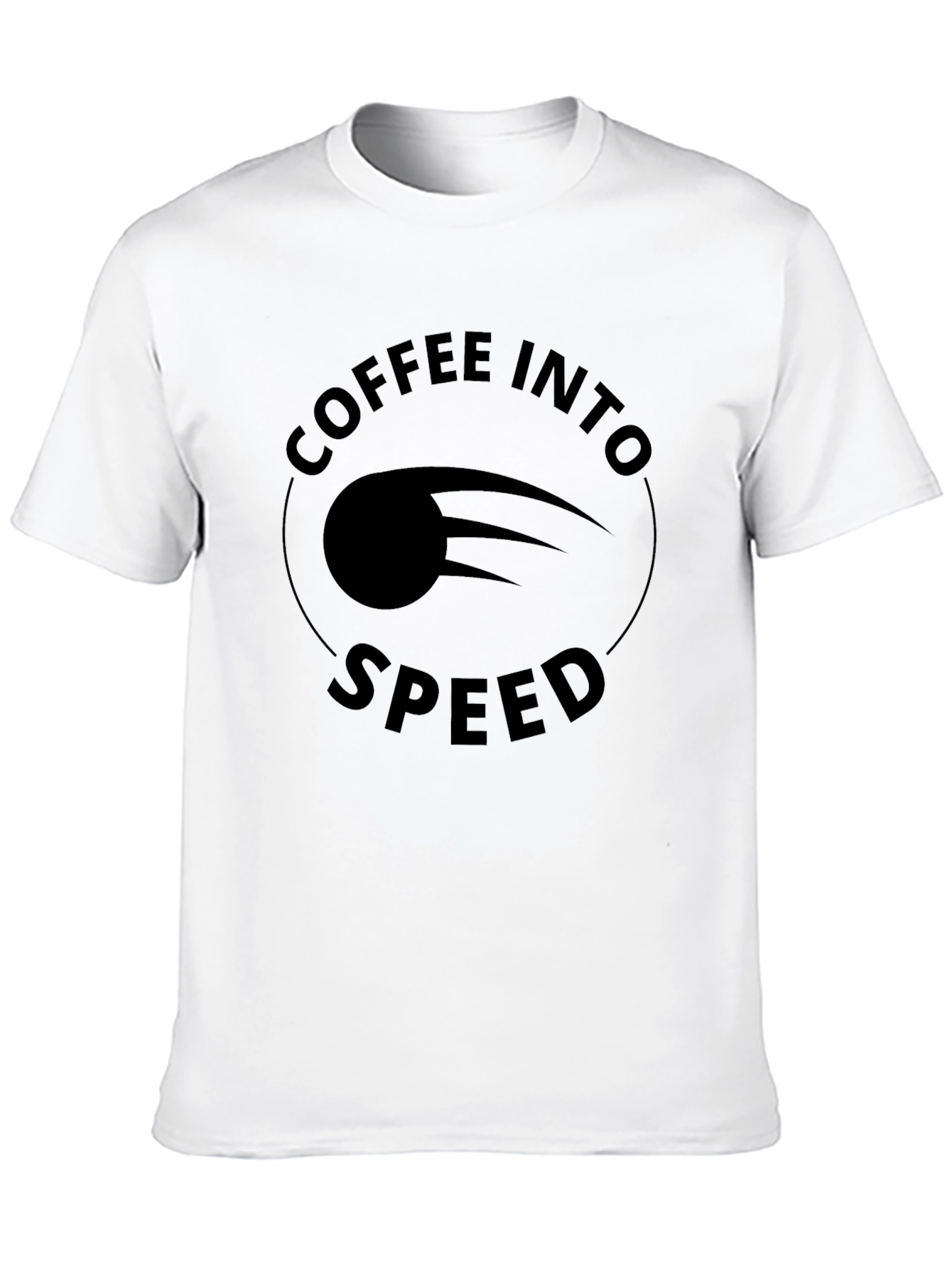 Coffee Into Speed Graphic T-Shirt